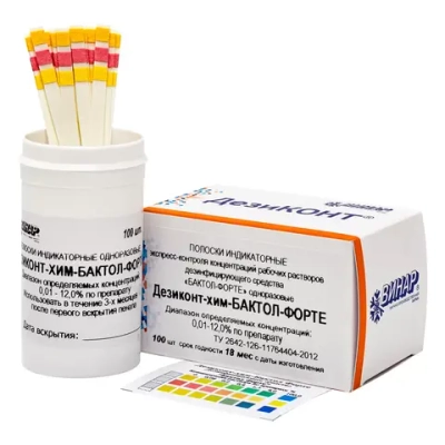Дезиконт-Хим-БАКТОЛ ФОРТЕ 100 шт