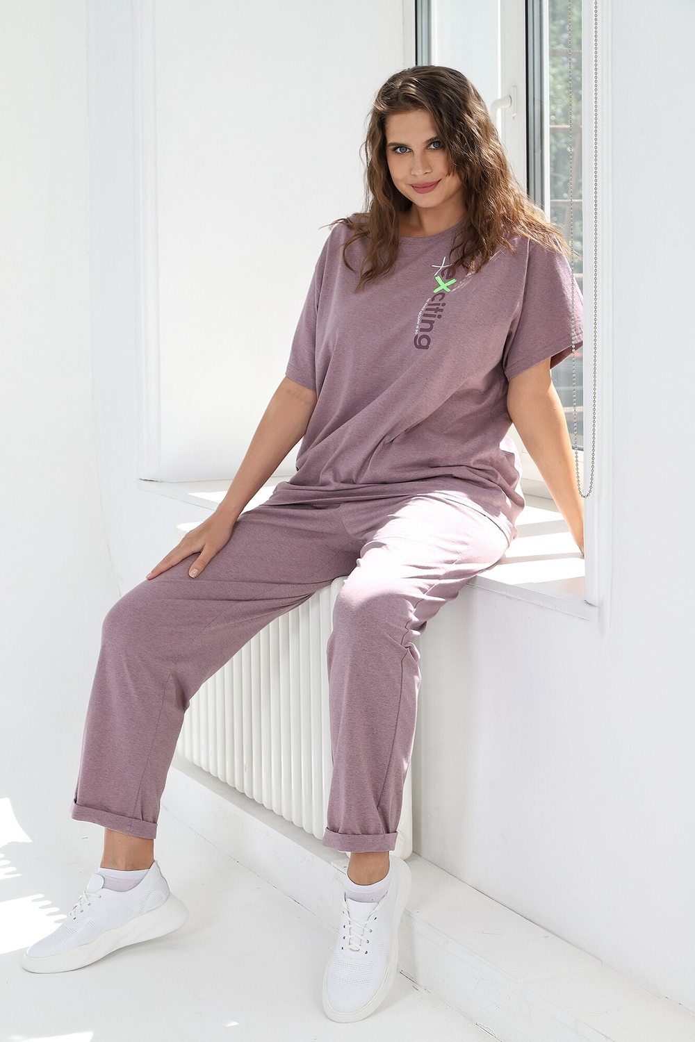 Комплект штаны+футболка К-108