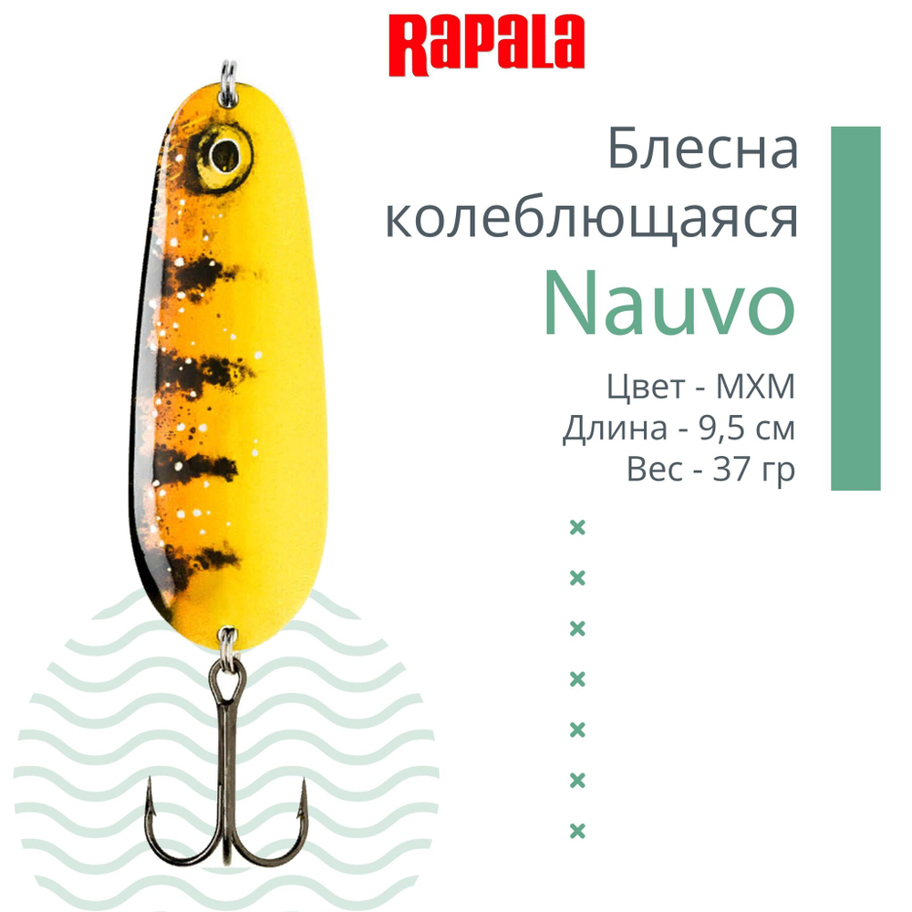 Блесна колебалка Nauvo 19 /HRL