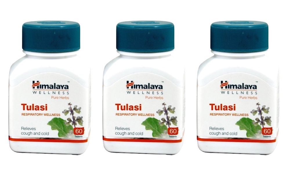 Таблетки Himalaya Herbals Tulasi 60 таб 3 шт
