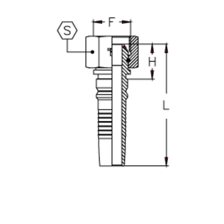 Фитинг DN 25 BSP (Г) 1.1/4 Interlock