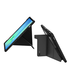 Чехол книжка от Nillkin для планшета Samsung Galaxy Tab S10 FE+, серия Bumper Pro Case-Multi Angle Folding Style, многофункциональный складной