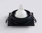 Светильник встраиваемый TN102729 BK черный GU5.3 92*92*23