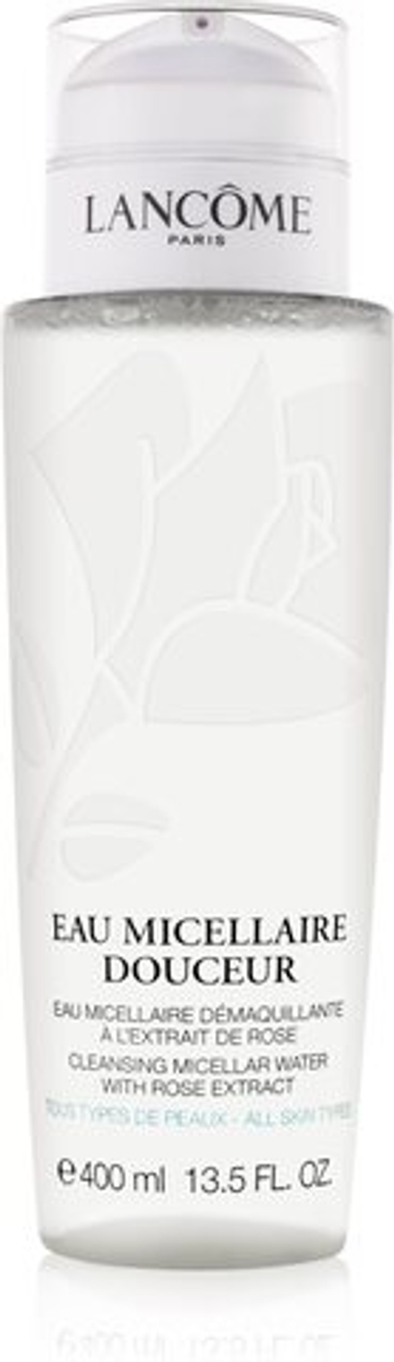 Lancome Eau Micellaire Douceur - очищающая мицеллярная вода с ароматом розы /   400  ml  / GTIN 3605530742221
