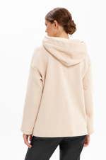 23347 Худи женское (светло-бежевый)