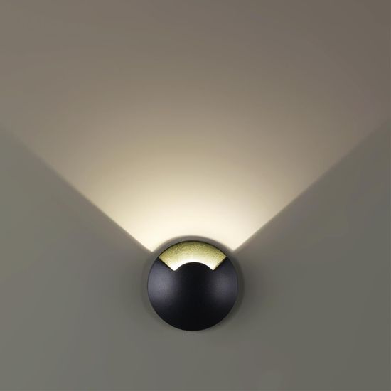 6662/1GL3 NATURE ODL25 729 черный/металл Встраиваемый грунтовый светильник IP67 LED 3W 3000K 75° 12V/24V WALD (нужен драйвер 357781/357782)