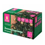 Электрогирлянда-конский хвост комнатная, 2 м, 200 LED, тёплый белый, 220 V, ЗОЛОТАЯ СКАЗКА, 591365