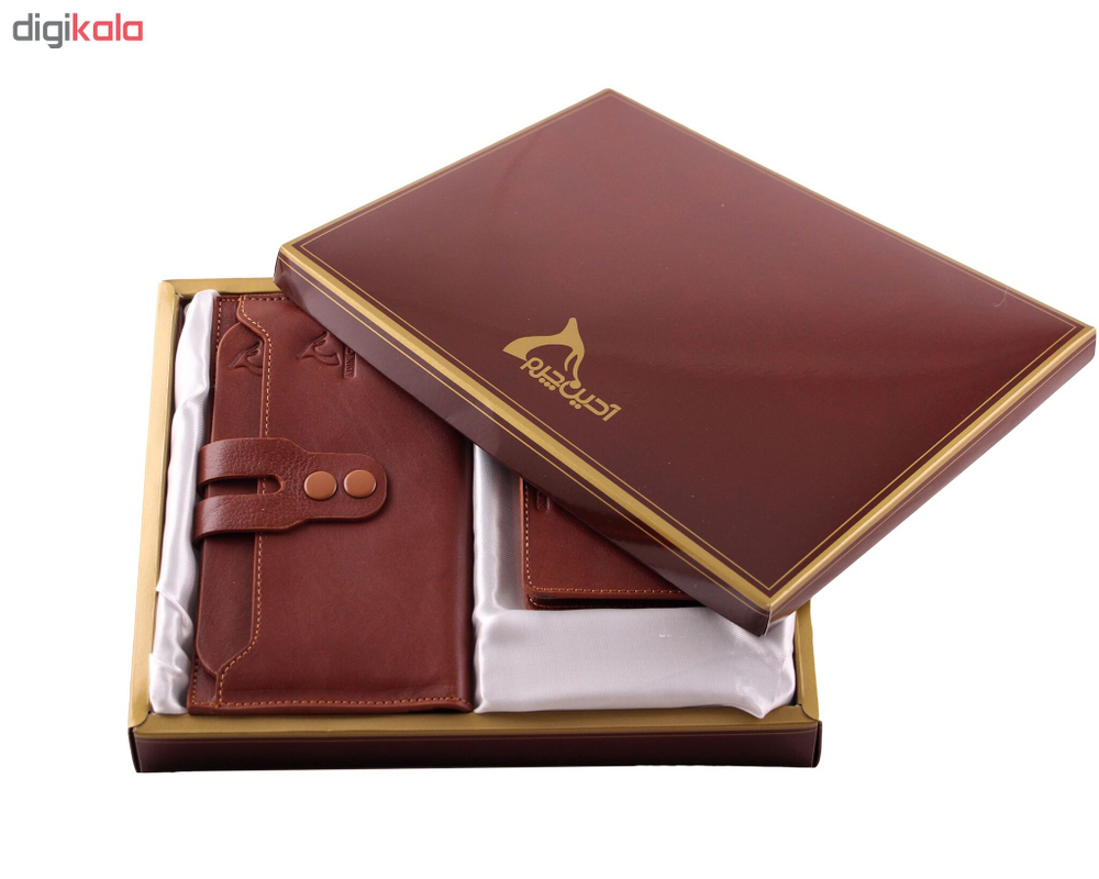 Комплект женский кошелек и ключница Barez Leather натуральная кожа Иран DS60 333
