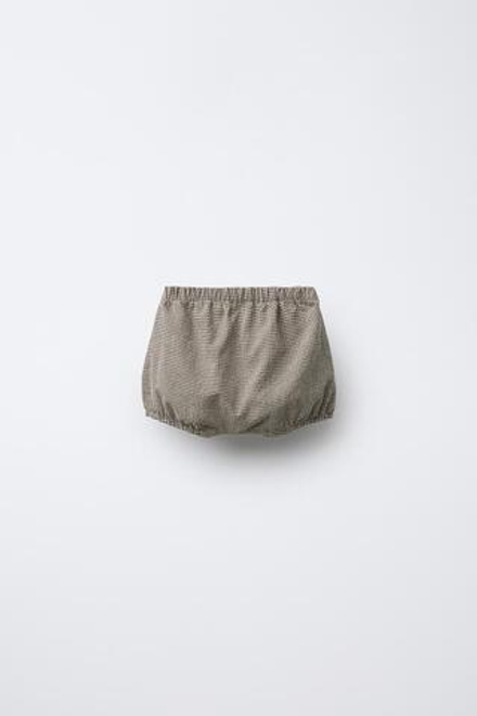 ZARA БЛУМЕРЫ В КЛЕТКУ, СЕРЫЙ
