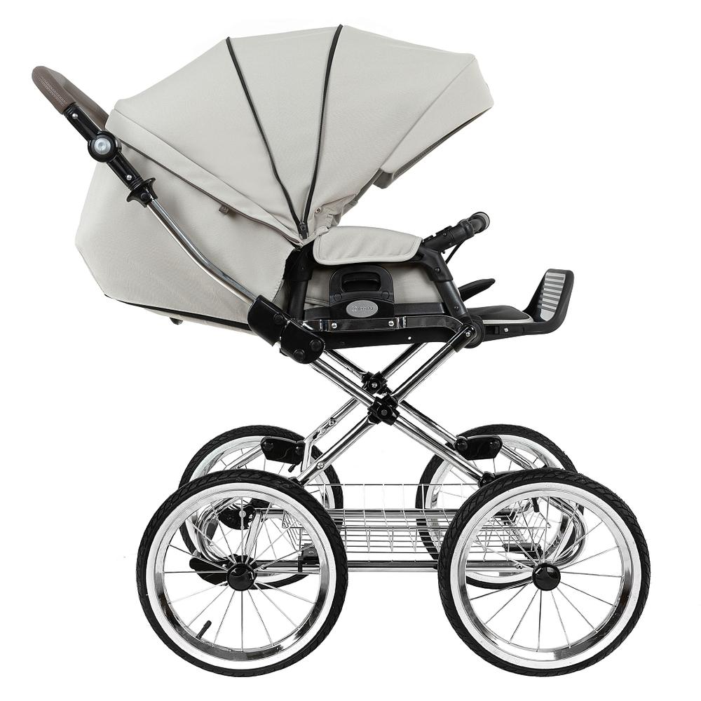 Коляска 2 в 1 ROAN BASS NEXT 2.0 CLASSIC d14 Marzipan