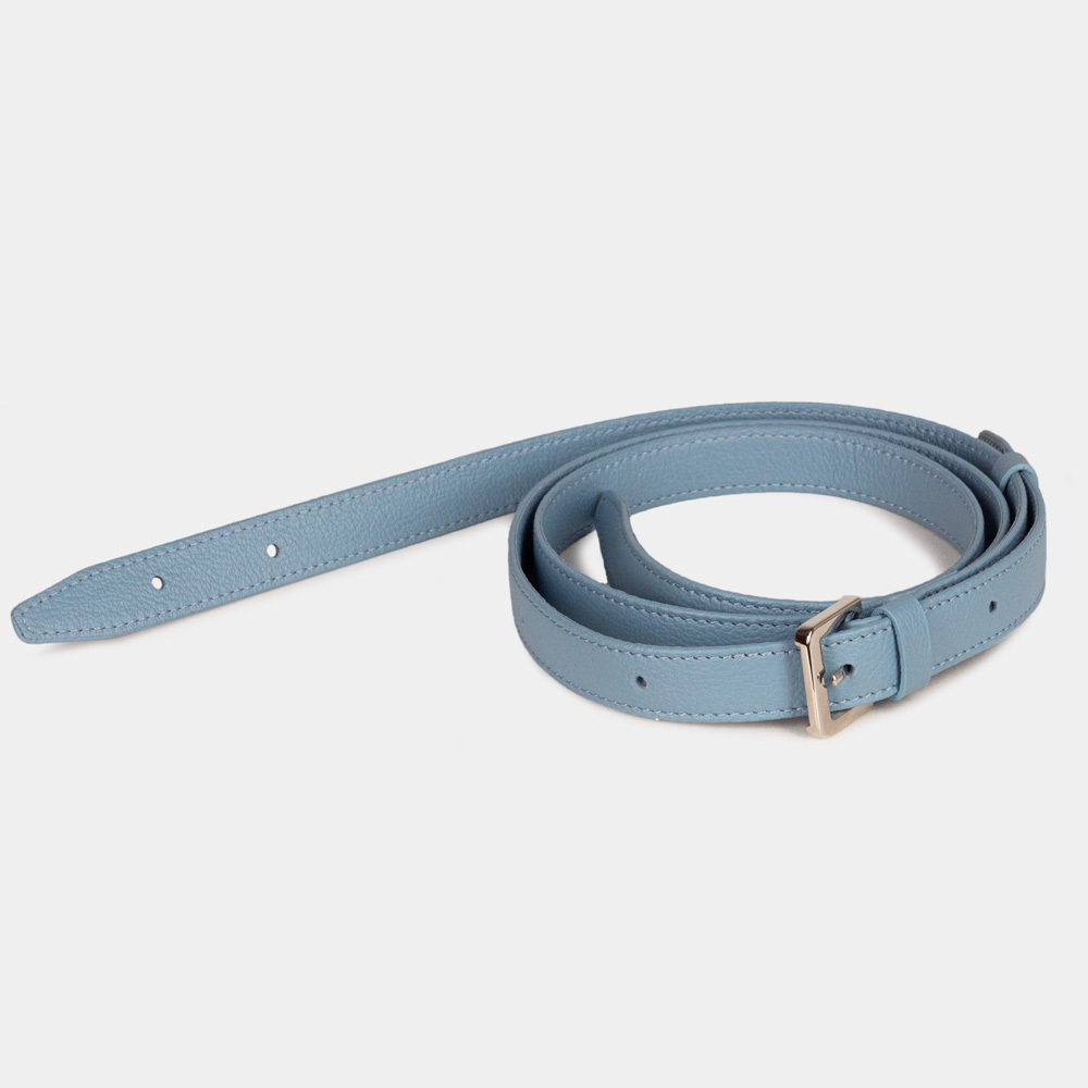 Сумка Universel из кожи теленка, голубого цвета