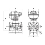 DAB EVOPLUS B 120/220.32 SAN M насос циркуляционный промышленный 60151163