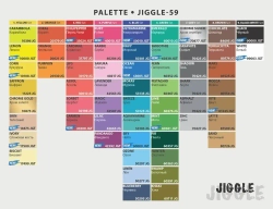 Аэрозольная краска для граффити в баллончике JIGGLE PRO суперматовая, 520 мл, LAVENDER / Лаванда