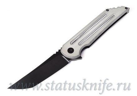 Нож Hoback Kwaiback MK6 Titanium Light Grey M390 DLC Black