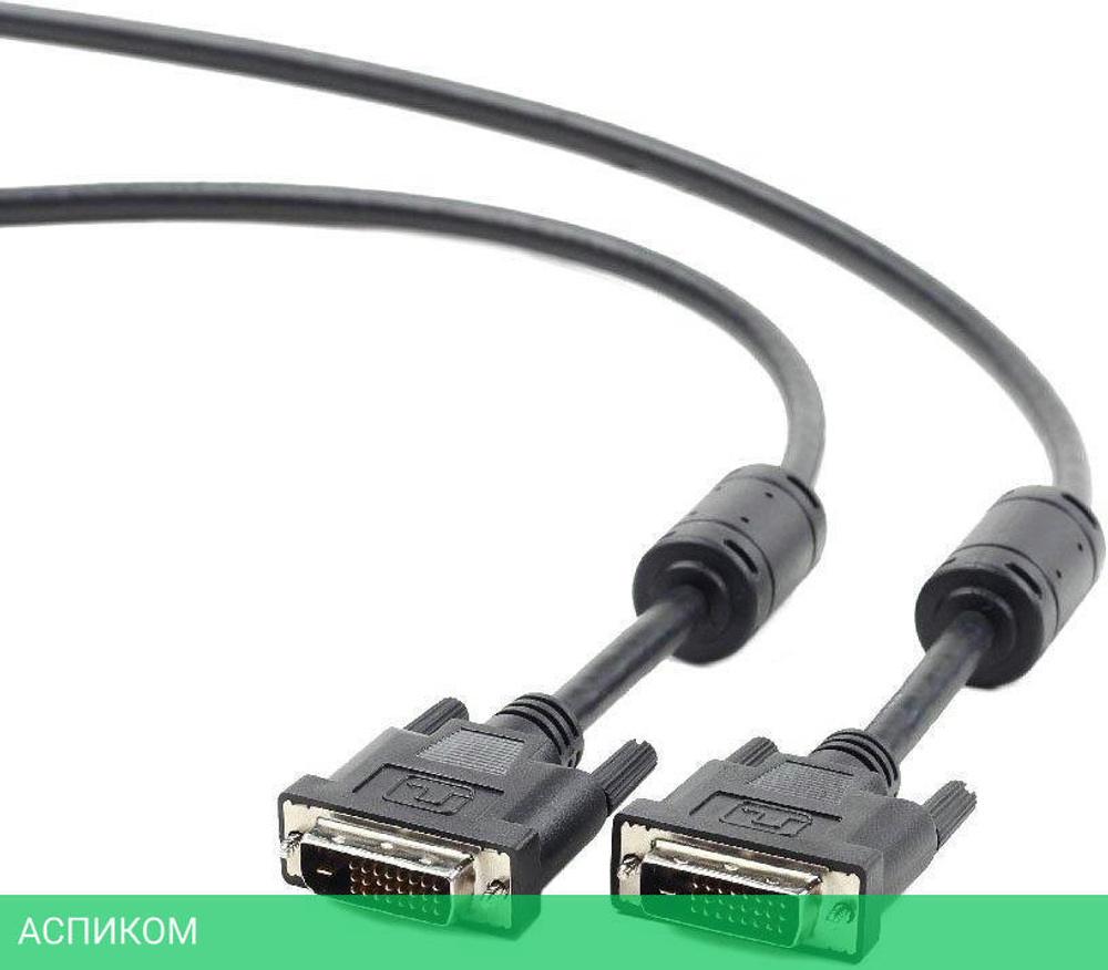 Кабель Cablexpert DVI-D CC-DVI-BK-6