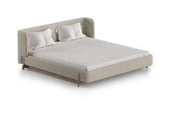 Кровать Basic спальное место 180*200 см (молочный, букле)