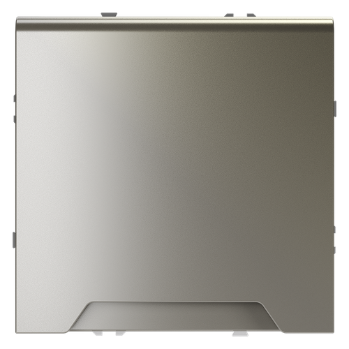 Розетка встраиваемая VOLTUM S70 с заземлением, защитными шторками и крышкой 16А, (шелк)