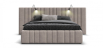 Кровать BOSS INFINITY 180*200 велюр Monolit латте