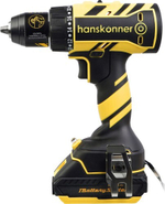 Дрель-шуруповерт аккумуляторная HANSKONNER HCD1865