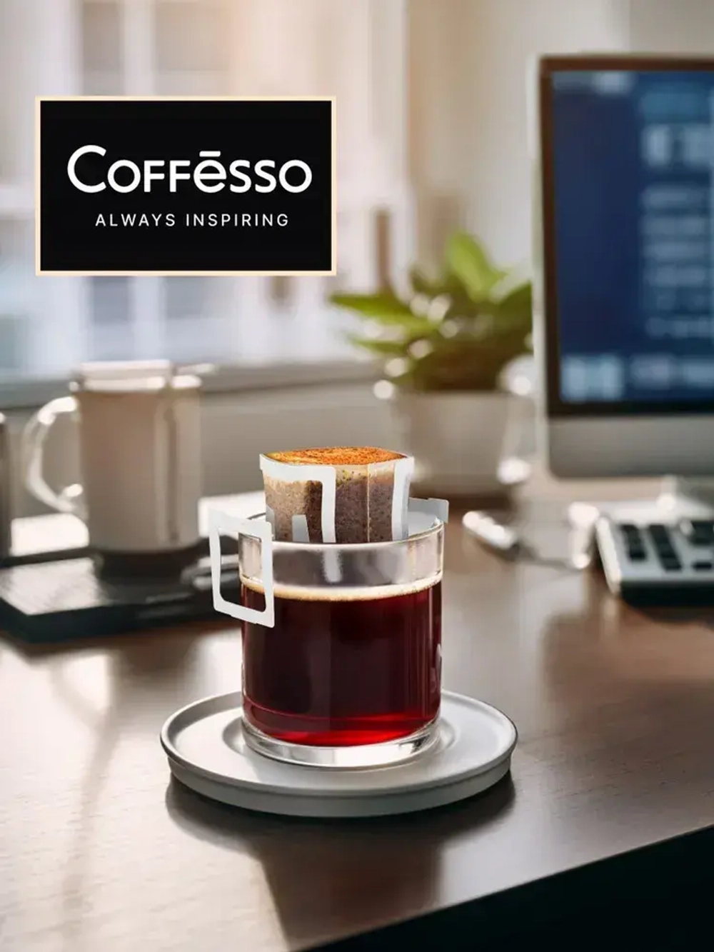 Кофе в дрип-пакетах Coffesso Crema Delicato, 5 шт