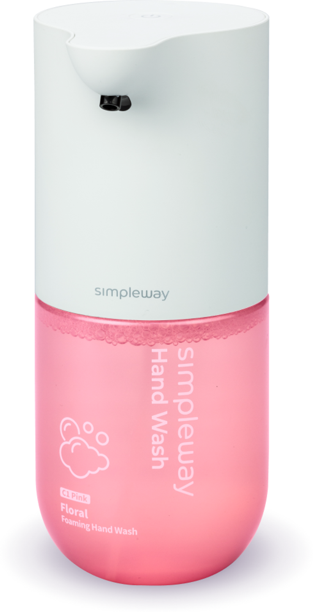 Сенсорный дозатор жидкого мыла Xiaomi Simpleway Automatic Soap Dispenser Kit, C1 Pink