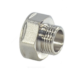 Переход латунь никель реборда Ду 20х15 (3/4"х1/2") ВР/НР SantechSystems
