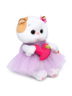 Мягкая игрушка Ли-Ли BABY в платье с сердечком 20см