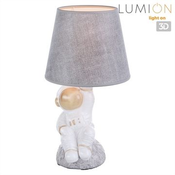 Настольная лампа 1*E27 8208/1T белый/серый Atlas Lumion