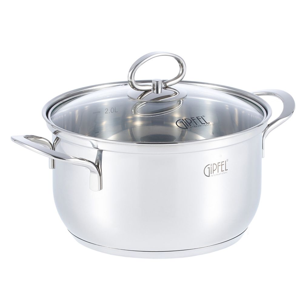 Кастрюля из нержавеющей стали Gipfel Sofia 2317 18 см/2,2 л