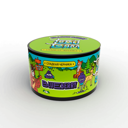Бестабачная смесь для кальяна Tabu Team - Blueberry (Сладкая Черника) 50 гр.