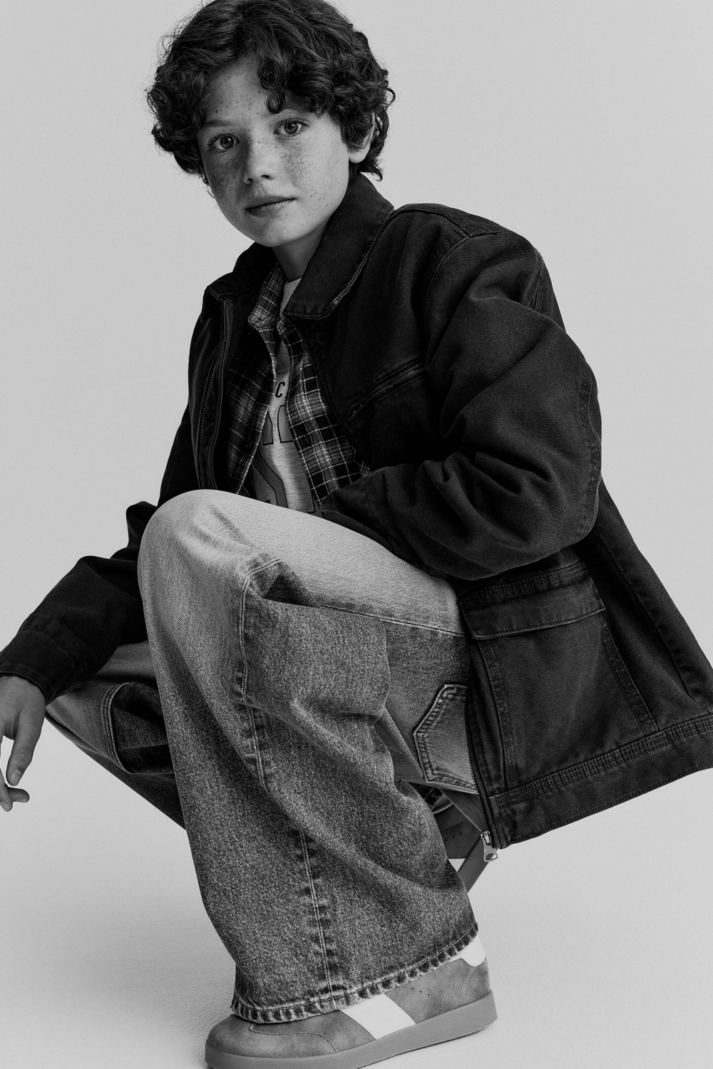 H&M Джинсы Wide Leg, синий