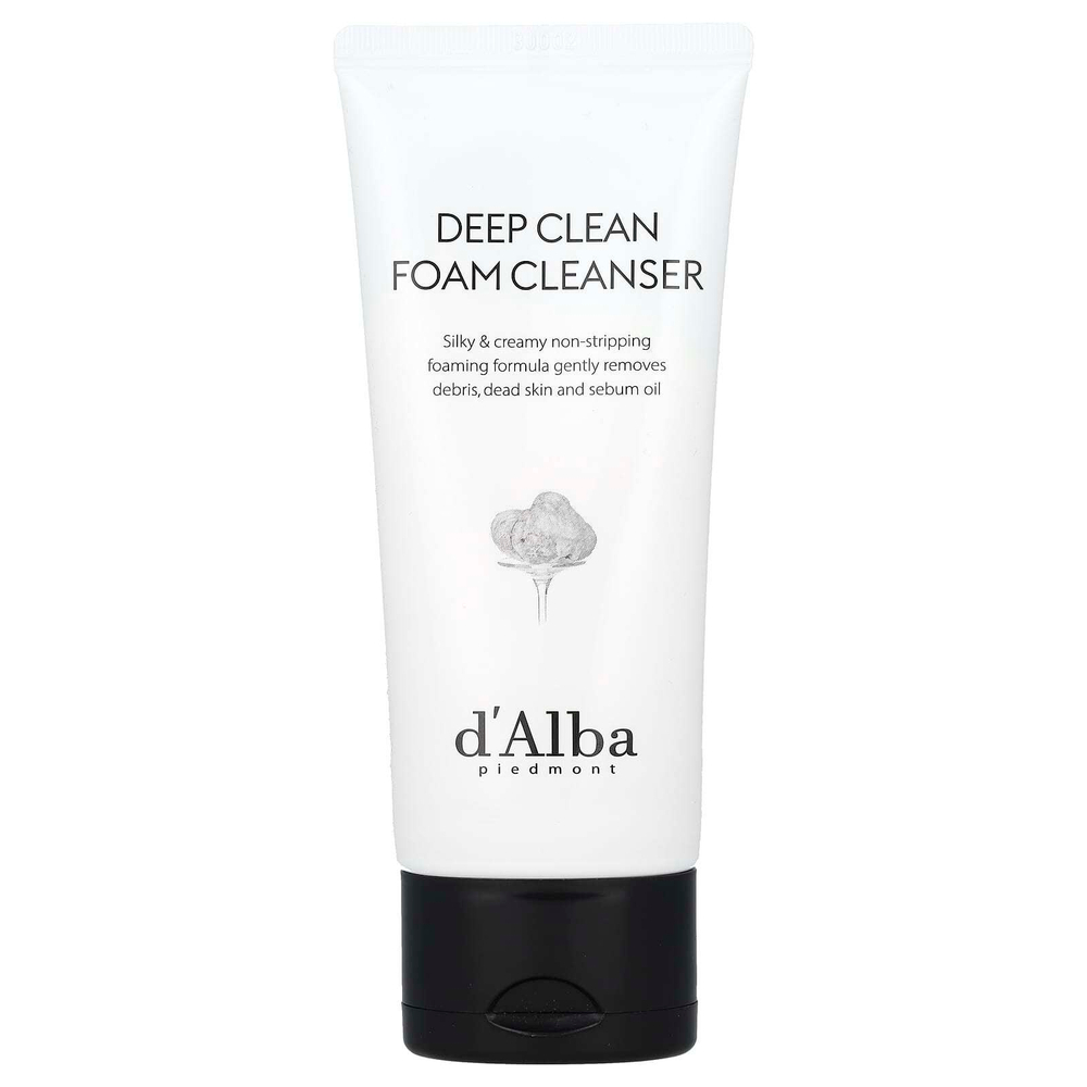 d'Alba, очищающая пенка для глубокого очищения, белый трюфель, 80 мл (2,70 жидк. унции)