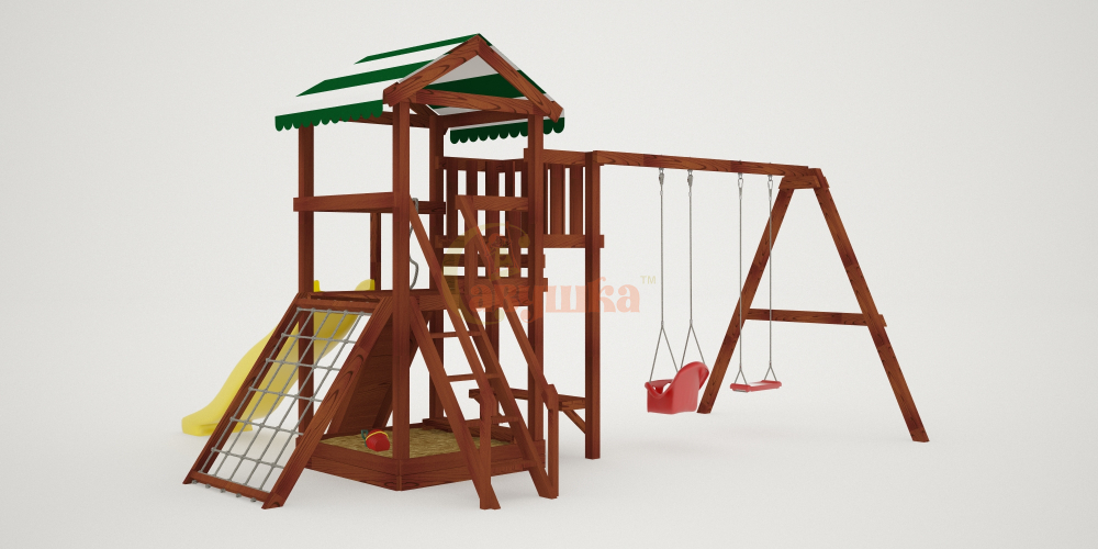 Детский игровой комплекс Савушка "Мастер" - 2 (с окраской)