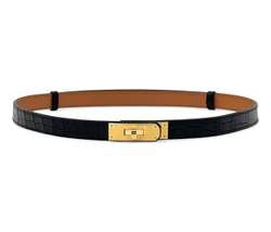 Ремень Hermes из кожи крокодила
