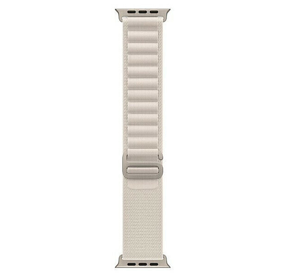 Умные часы Apple Watch Ultra GPS + Cellular, 49mm Titanium Case with Starlight Alpine Loop