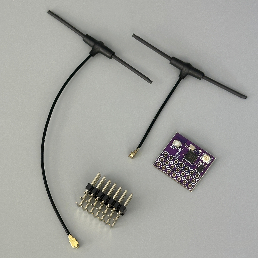 Приемник Happymodel ELRS 2.4GHz EPW6 TCXO 6ти канальный PWM