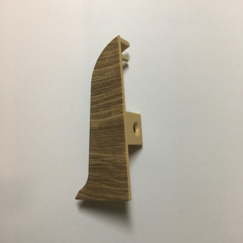 Заглушка правая к плинтусу "Cezar" 307 Дуб кантри