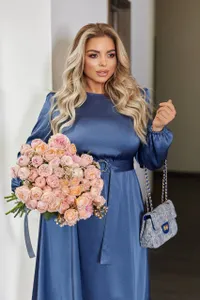 Платье шелковое УК-669-10 Fabrika