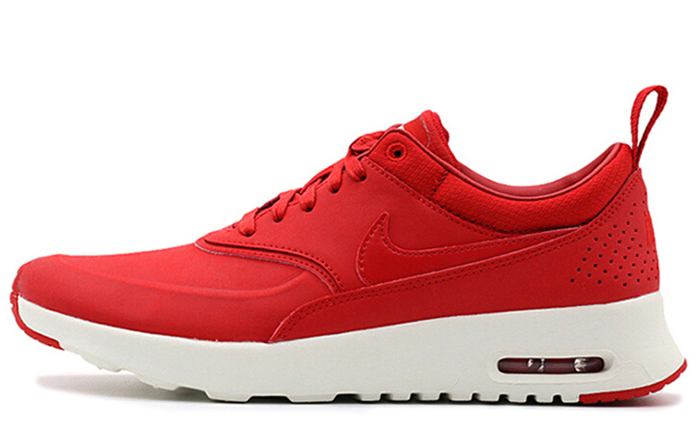 Nike Air Max Thea PRM cushioning shock absorption wear-resistant low-top sports casual shoes women's red