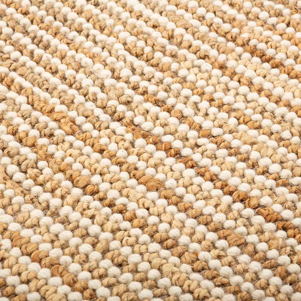 Ковер из джута и шерсти delhi из коллекции ethnic