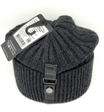 Шапка с отворотом конвертом на флисе