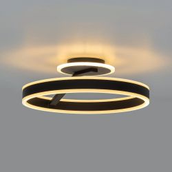 Citilux Дуэт CL719741 LED Люстра с пультом Чёрная