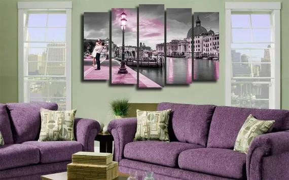 Модульная картина "Я тебя Люблю. Венеция"