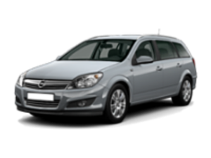 Opel Astra H 2004-2011 на низкие рейлинги