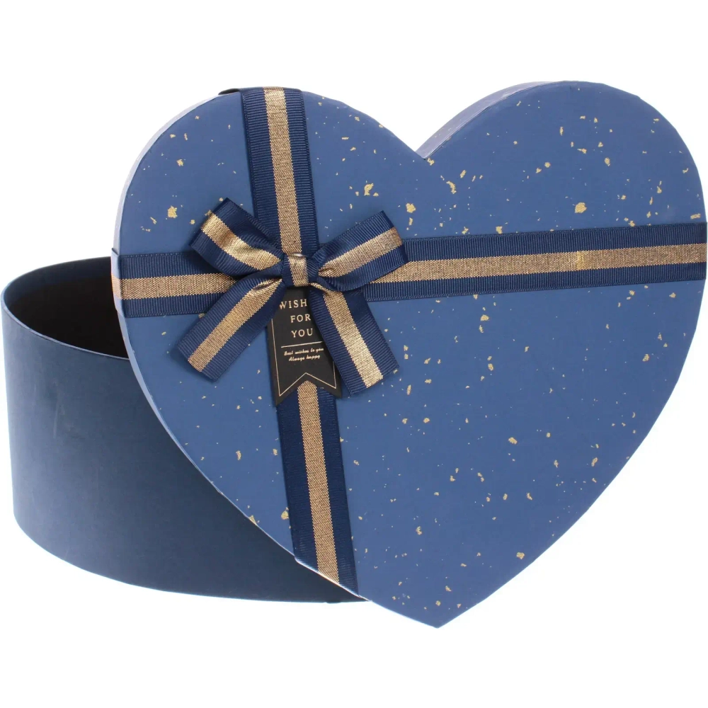 Коробка подарочная «Приятный сюрприз» 27*24*11,5 см, синий