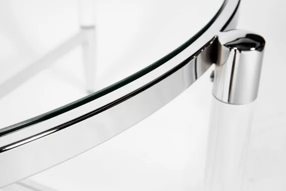 Приставной столик Ghost L Silver