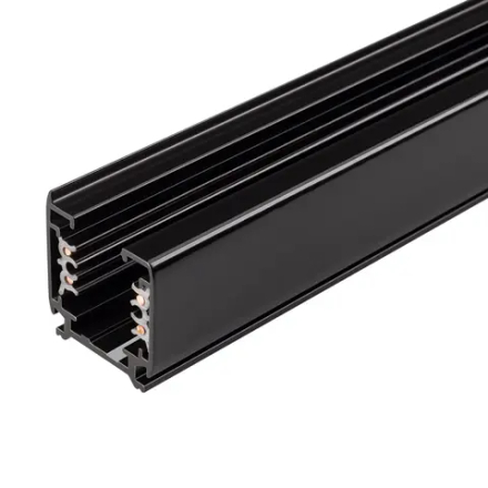 Трек LGD-4TR-TRACK-2000-BK-M (C) (Arlight, IP20 Металл, 3 года) 024722(2)