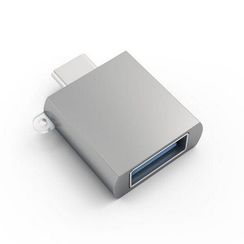 Адаптер Satechi Aluminum USB-C - USB-A 3.0 (ST-TCUAM) Space Gray