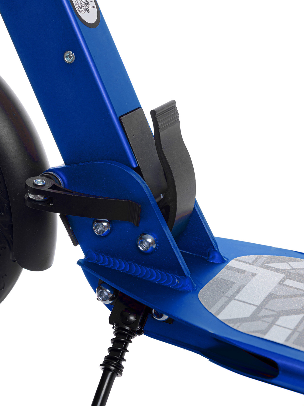 Самокат Urban Scooter Original tm Disc Dark Blue Metallic, (2023), с дисковым тормозом, складной, городской, двухколесный