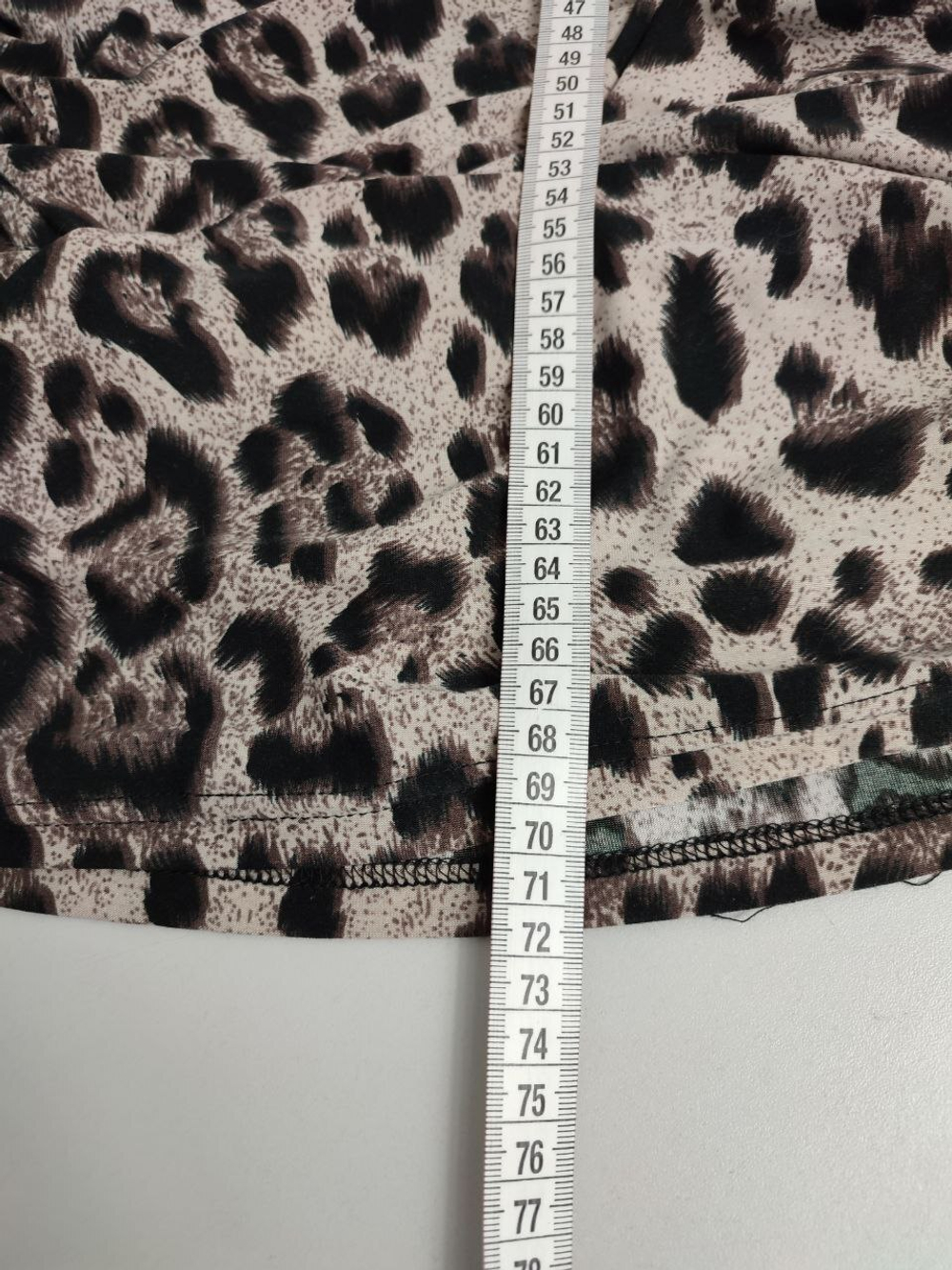 Платье Zazazu с анималистичным принтом 40 размер